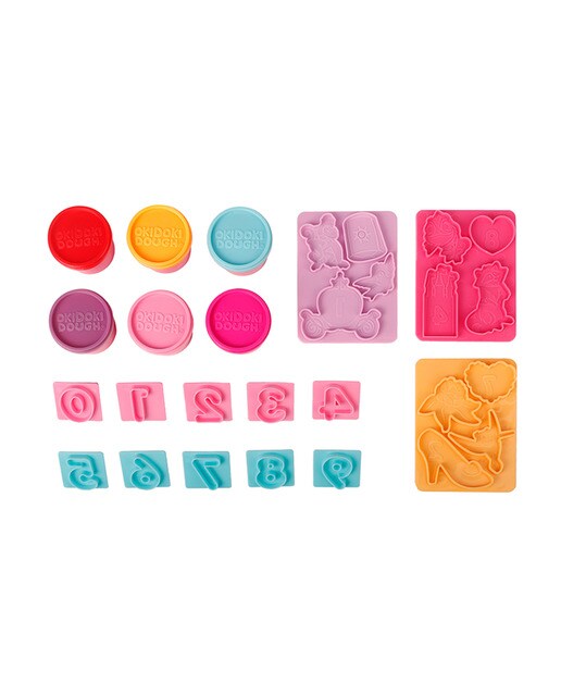 Mochila Manualidades Plastilina y Moldes Princesas Canenco 2