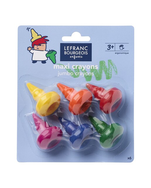 Imagem 0 de Conjunto de 6 lápis de cera
