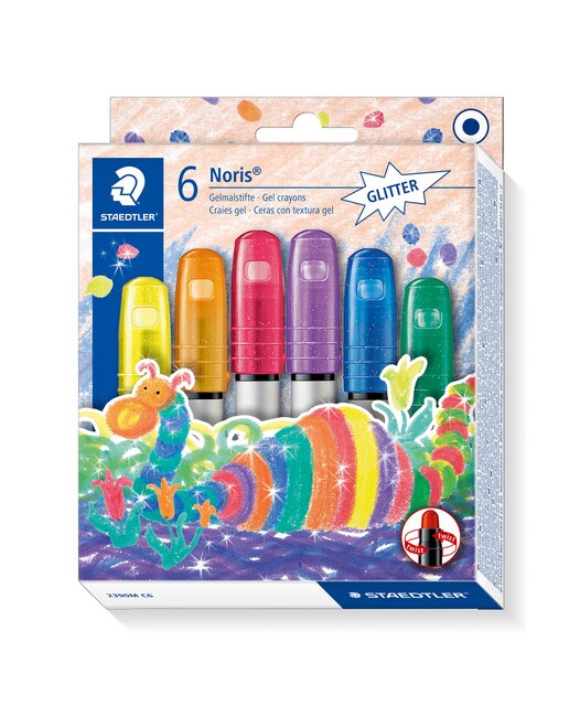 Ceras en Gel Noris Staedtler en Colores Efecto Purpurina Surtidos 1