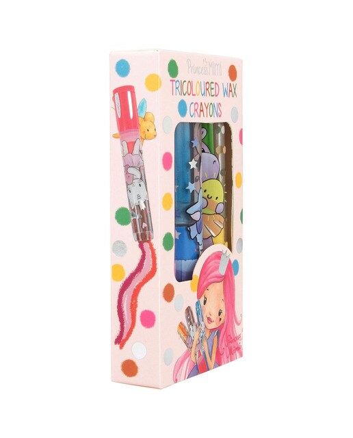 Conjunto de lápis de cor tricolor Princesa Mimi 3