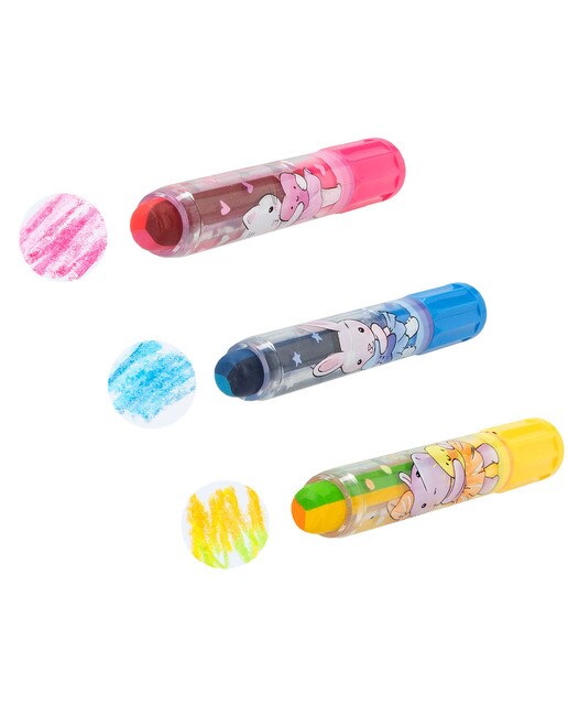 Conjunto de lápis de cor tricolor Princesa Mimi 5