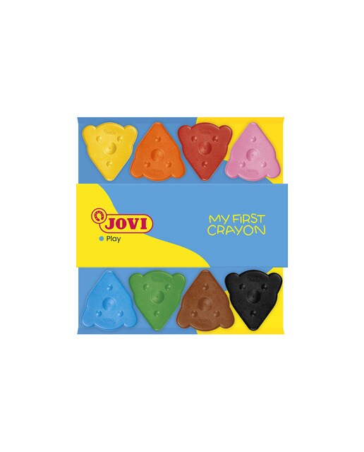 MY FIRST CRAYON 8 lápis de cera urso Jovi Multicolor Multicolor-6