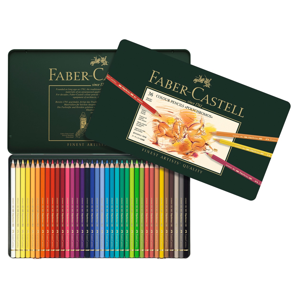 Estojo de 36 Ecolápis de Cor Polychormos - Multicolor 2