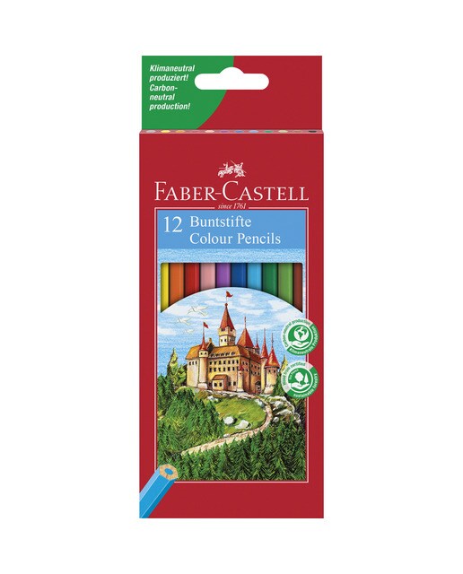 Imagen 0 de Caja de 12 ecolápices de color Castillo Faber-Castell