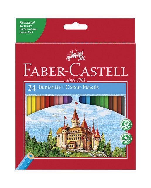 Imagen 0 de Caja de 24 Ecolápices de Color Castillo Faber-Castell