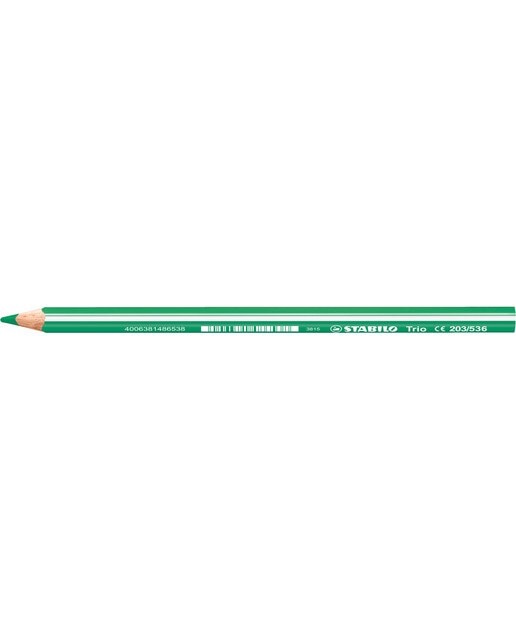Estojo de 12 Lápis de Cor Triangular Trio Thick - Multicolor Multicolor-2