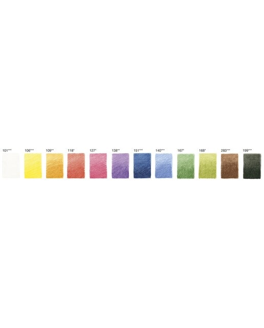 Estojo de Metal com 12 Lápis Pastel Pitt Multicolor-3