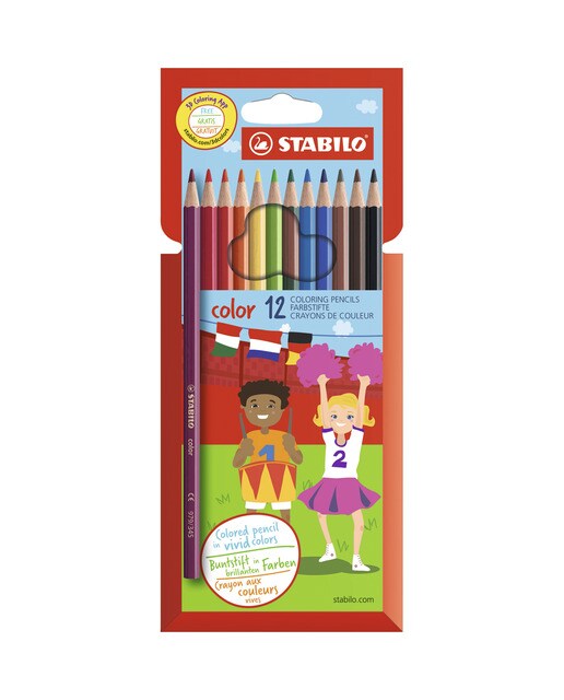 Pack de 12 Lápices de Color color STABILO Multicolor Multicolor-1