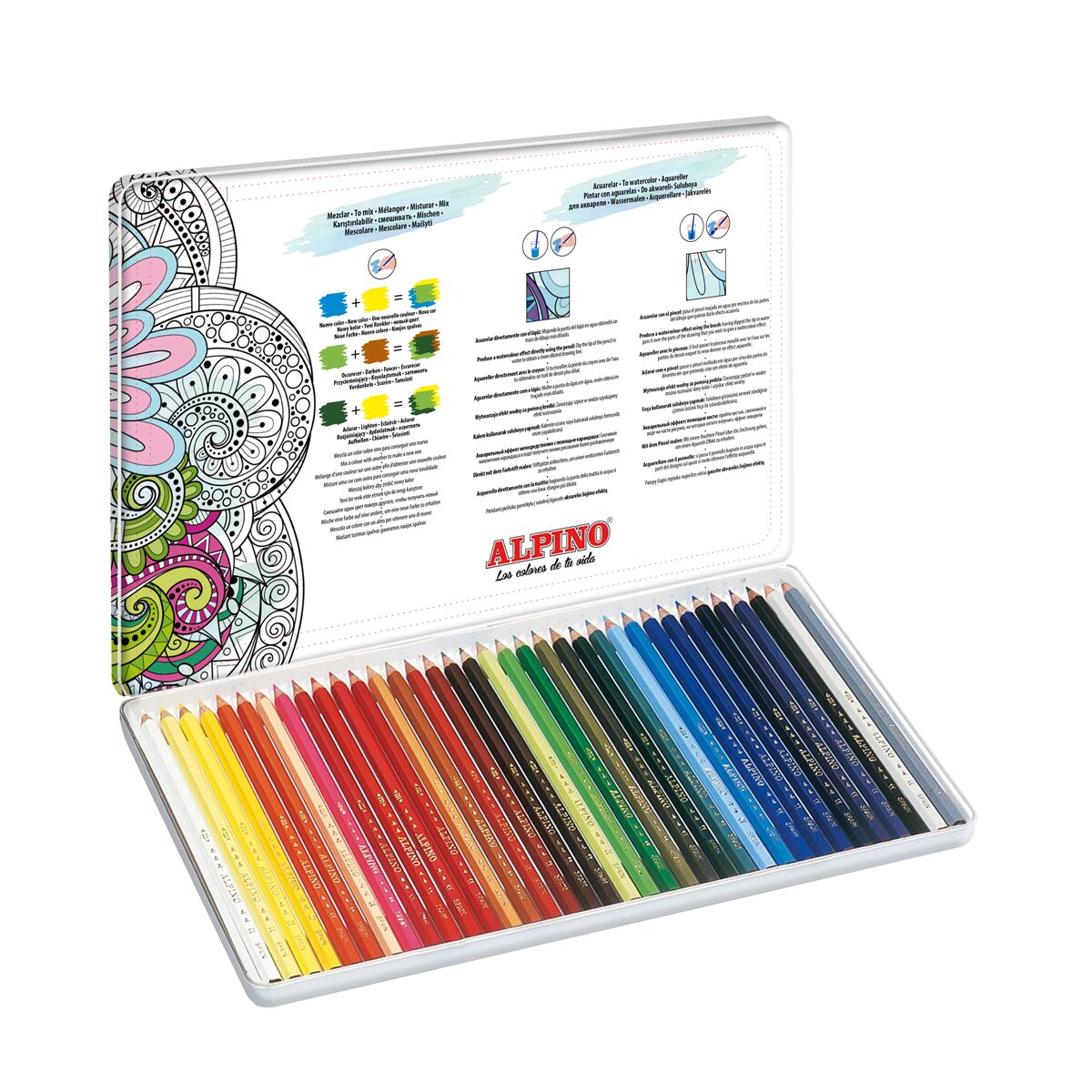 36 Lápices Alpino Color Experience Multicolor-2