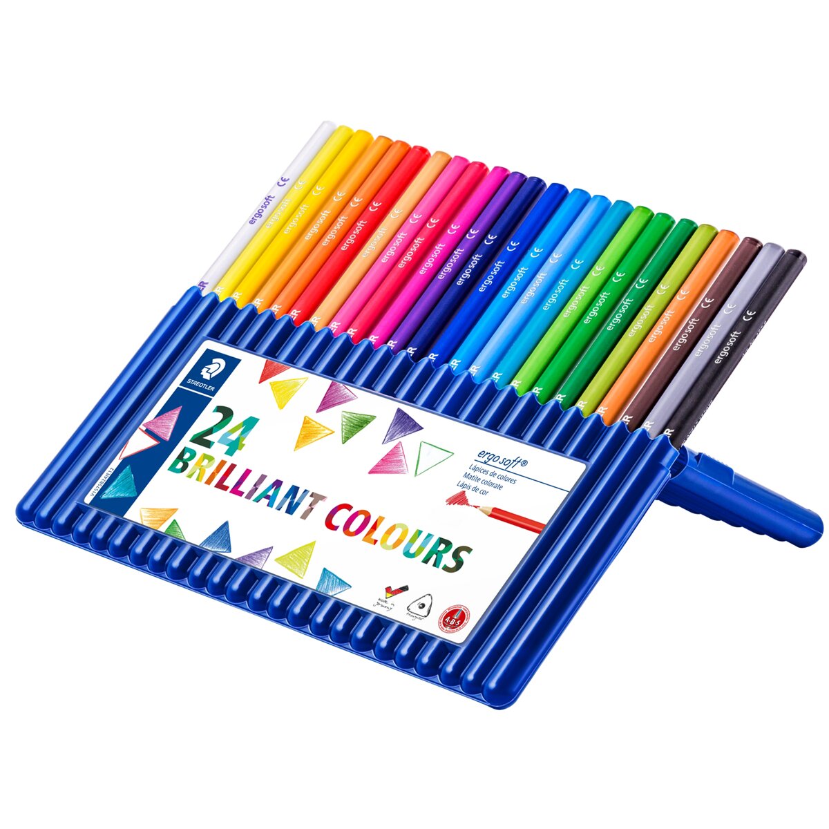 Estojo Exclusivo com 24 Lápis de Cor Ergosoft 157 Staedtler 2