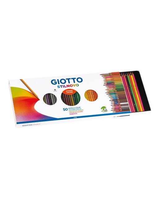 Caixa 50 Lápis de Cor Stilnovo Giotto 2