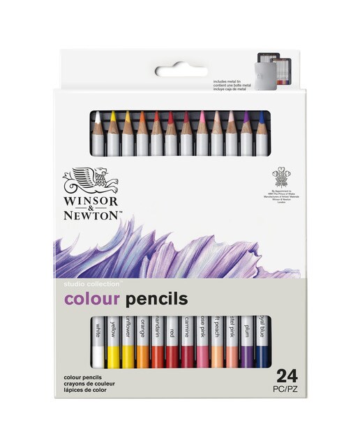 Conjunto de 24 Lápis de Cor Winsor&Newton 11