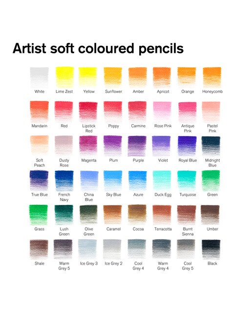Conjunto de 48 Lápis de Cor Winsor&Newton 3
