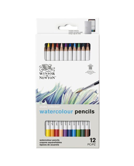 Conjunto de 12 Lápis Aguareláveis Winsor&Newton 11