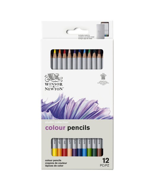Conjunto de 12 Lápis de Cor Winsor&Newton 11