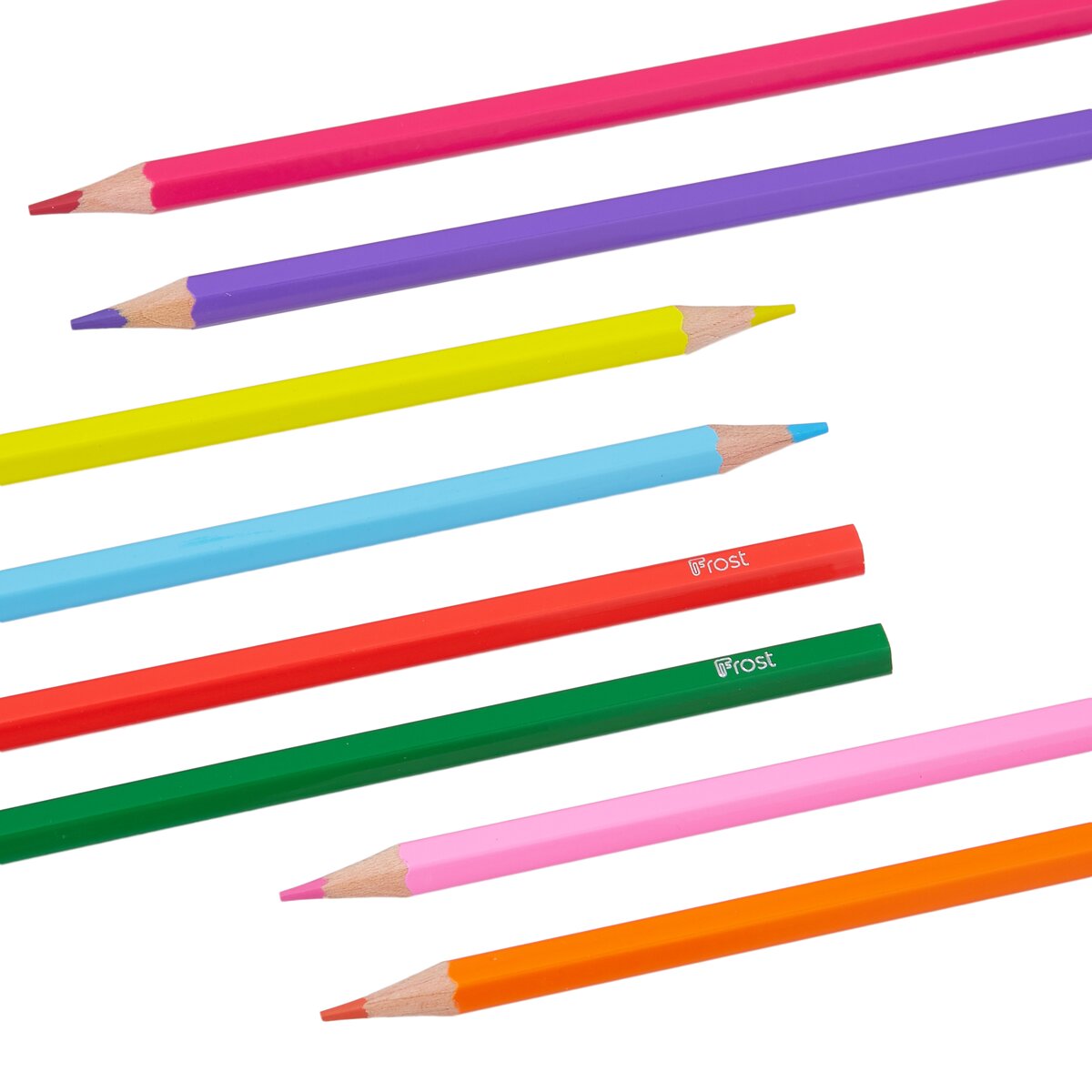 Pack de 12 lápis de cor hexagonais Frost multicolor Multicolor-3