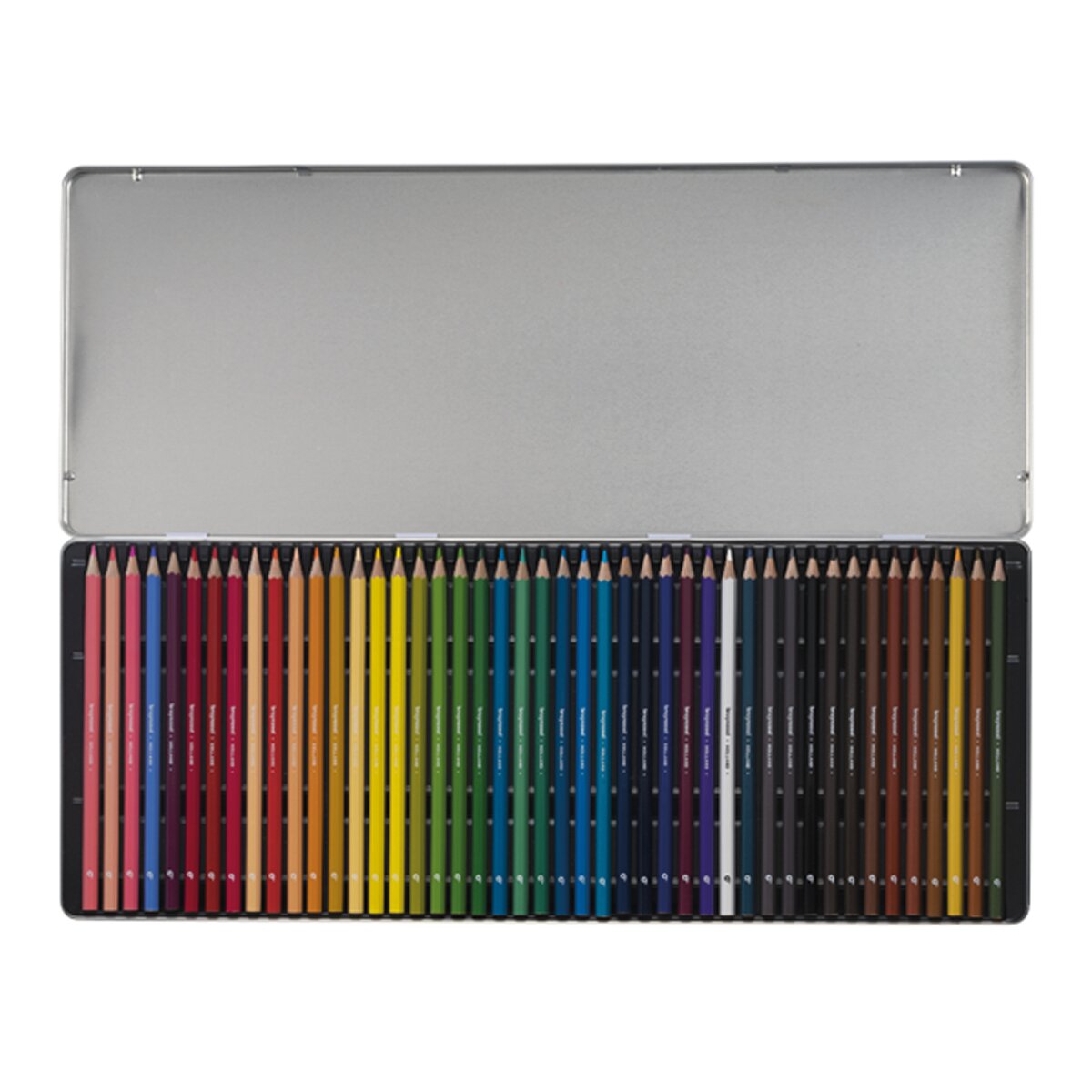 Caixa de Metal de 45 Lápis de Cores Tartaruga - Multicolor 2