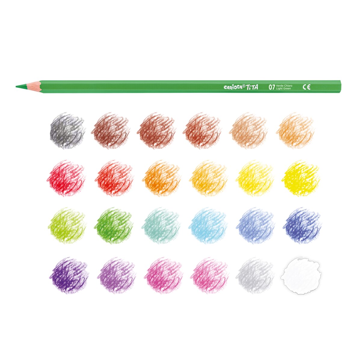 Lápis Tita 24 Cores sortidas Multicolor-2