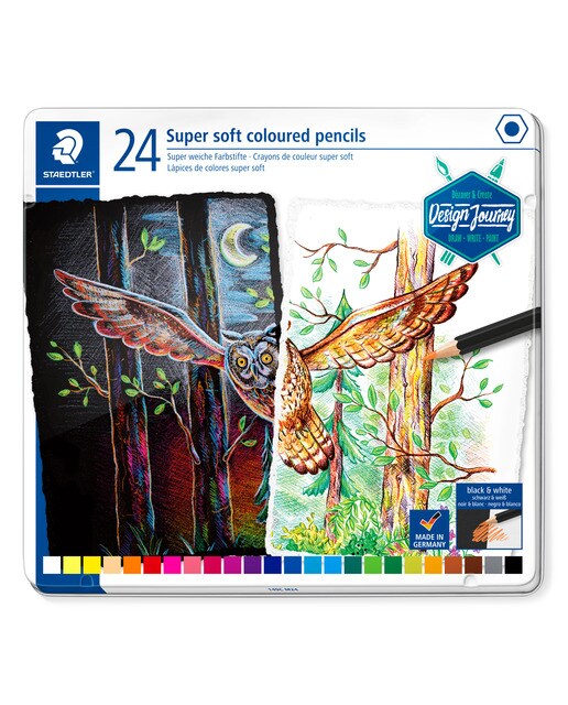 24 Lápis de Cor Super Soft 1