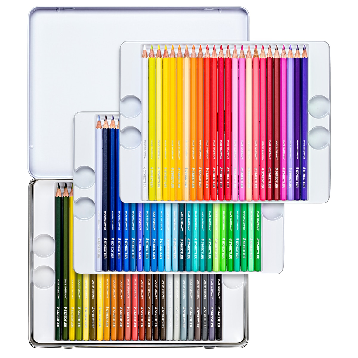 72 Lápis de Cor Design Journey Caixa Metálica 2
