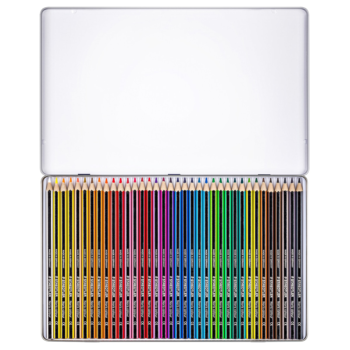 36 Lápis de Cor Noris Colour Caixa Metálica 2