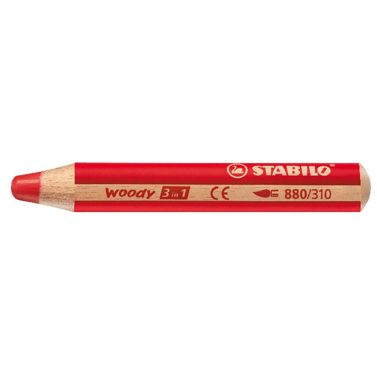 Estojo de 6 Lápis de Cor Multitalento Woody 3 em 1 - Multicolor Multicolor-3
