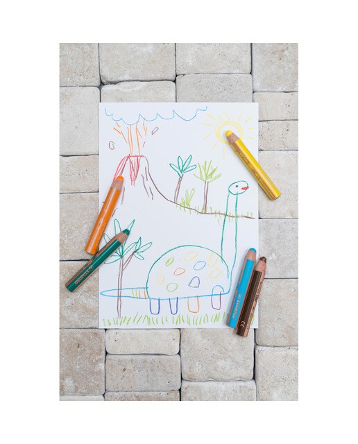 Estojo ARTY de 10 Lápis de Cor Multitalento + Afias Woody 3 em 1 - Multicolor Multicolor-4
