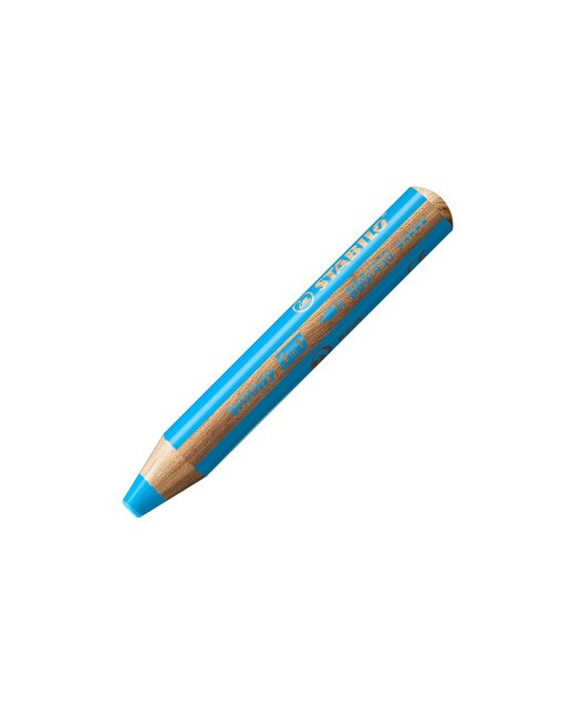 Lápis Colorir Multiusos Woody 3 em 1 Azul Cyan 1