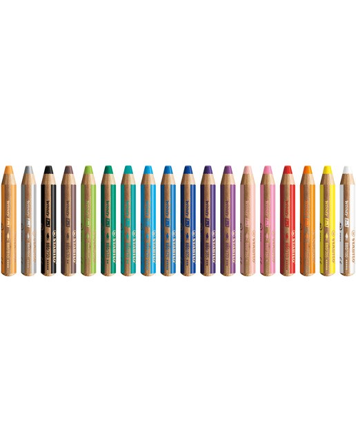 Lápis Colorir Multiusos Woody 3 em 1 verde-folha 3