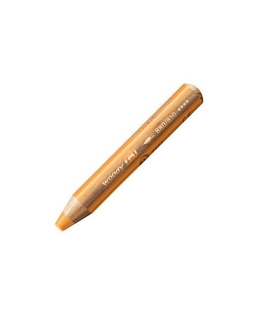 Lápis Colorir Multiusos Woody 3 em 1 dourado 1