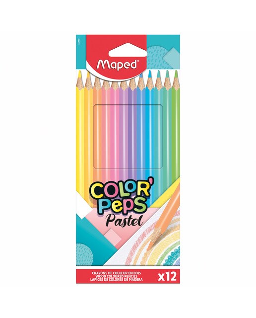 Lápis de Cores - Pastel Multicolor-2