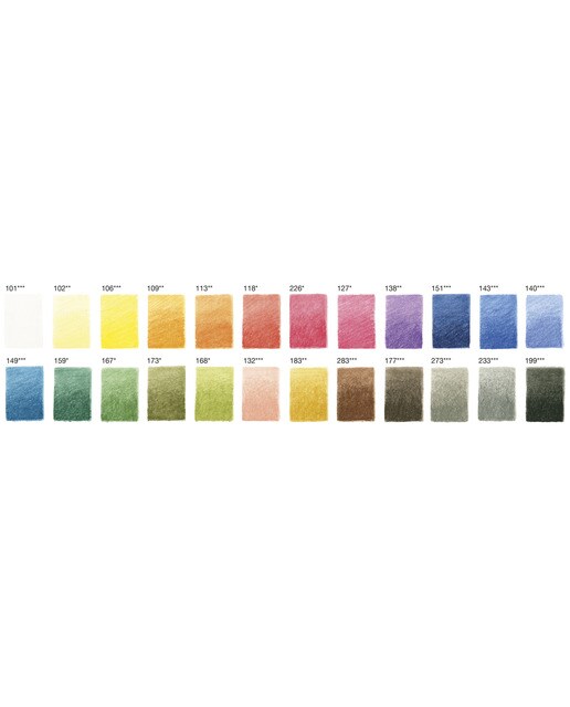 Estojo de Metal com 24 Lápis Pastel Pitt Multicolor-4