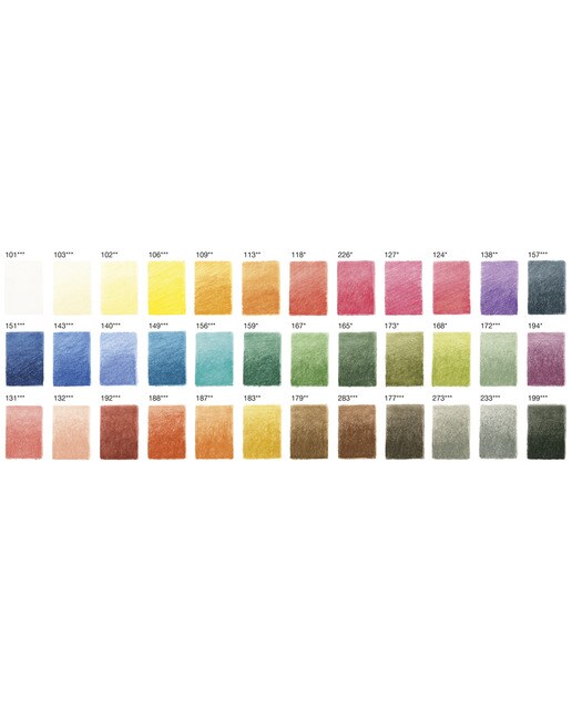 Estojo de Metal com 36 Lápis Pastel Pitt Multicolor-4