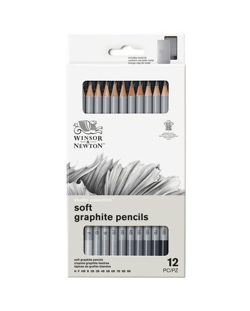 Conjunto 12 Lápis de Grafite Suave 10