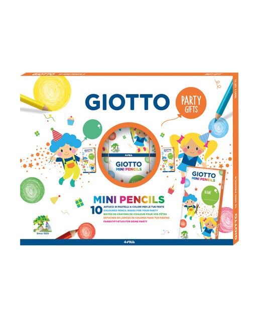 Imagen 0 de Expositor 10 sets lápices de colores Party Set Giotto