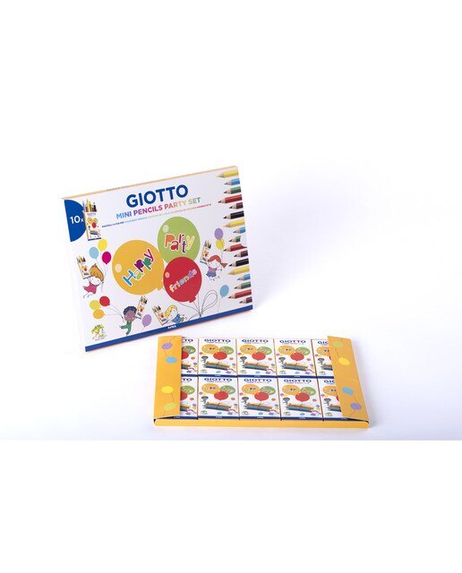 Expositor 10 sets lápices de colores Party Set Giotto 3