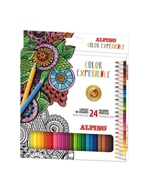 Estojo de 24 Lápis de Cor Experience Mina Premium Multicolor-1