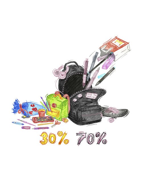 Estojo de Cartão 50 Lapiseiras Mina Super Suave Cores Brilhante Black Edition - Multicolor Multicolor-6