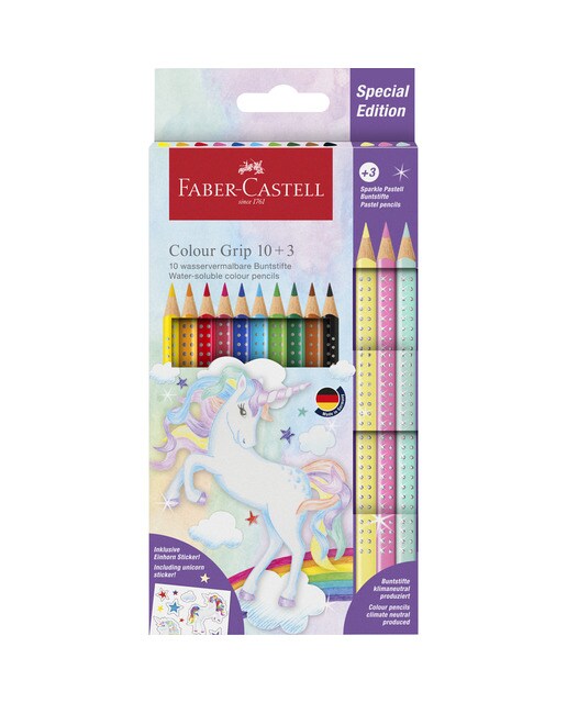 Estojo de Cartão com 10 Lapiseiras Grip mais 3 Lapiseiras Sparkle Multicolor-1
