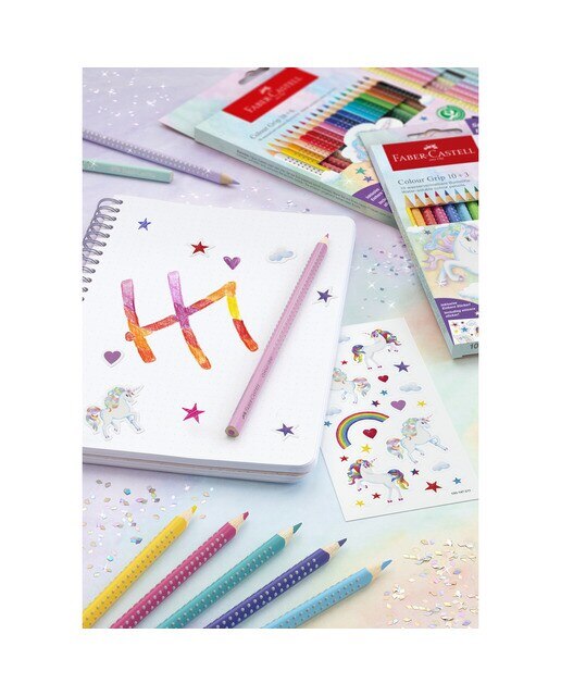 Estojo de Cartão com 10 Lapiseiras Grip mais 3 Lapiseiras Sparkle Multicolor-2