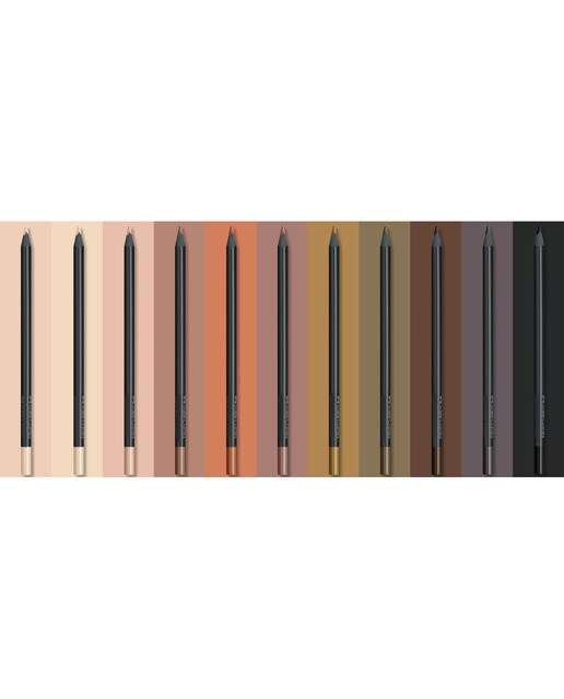 Estojo de Cartão de 12 Lápis Black Edition - Cores Carne 5