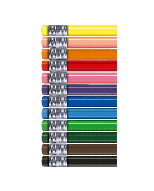 Estojo de 24 Lápis de Cores Apagáveis - Multicolor 3