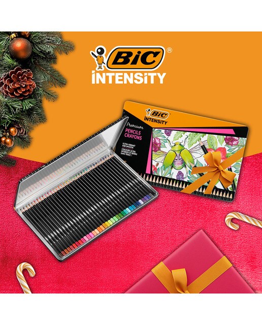 Lápis de Cor Intensity Caixa Metálica de 36 Unidades 3