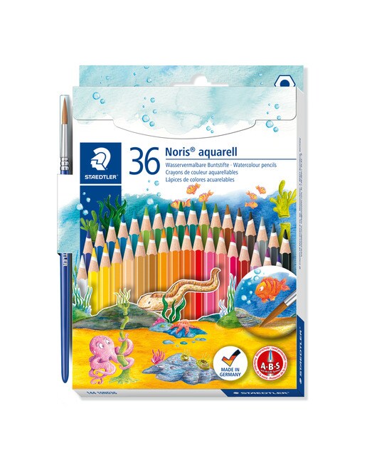Lápis de cores noris aguarelas Staedtler Sortido-1