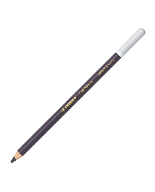 Lápis de cor Tiza-Pastel CarbOthello STABILO cinza de Payne Cinzento de Payne-1