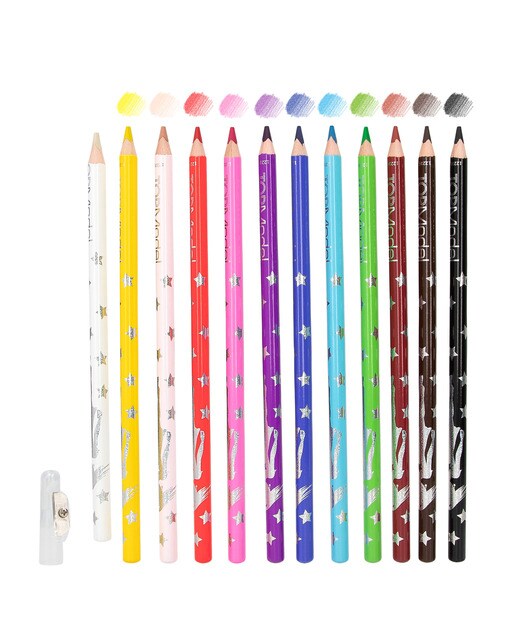 Set de 12 lápices de colores TOPModel 4