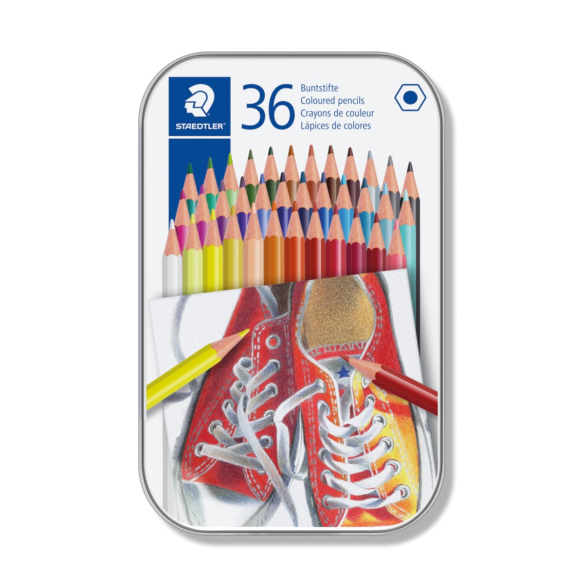 Lápices de color Staedtler 36 colores surtidos Multicolor-1