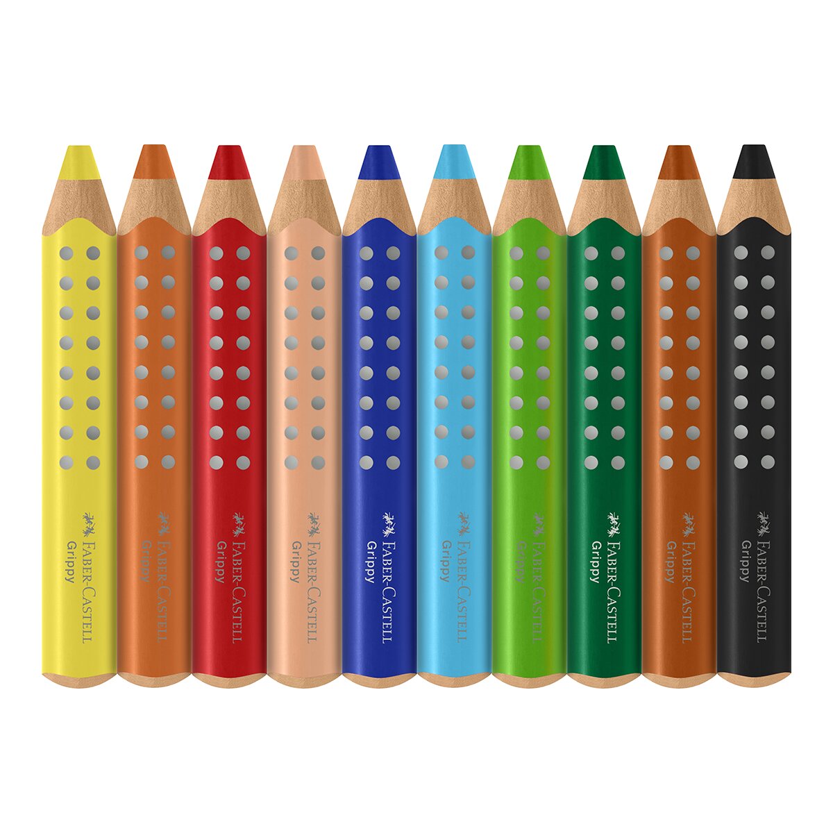 Lápis de Cor Faber-Castell Grippy c/10 Multicolor-4