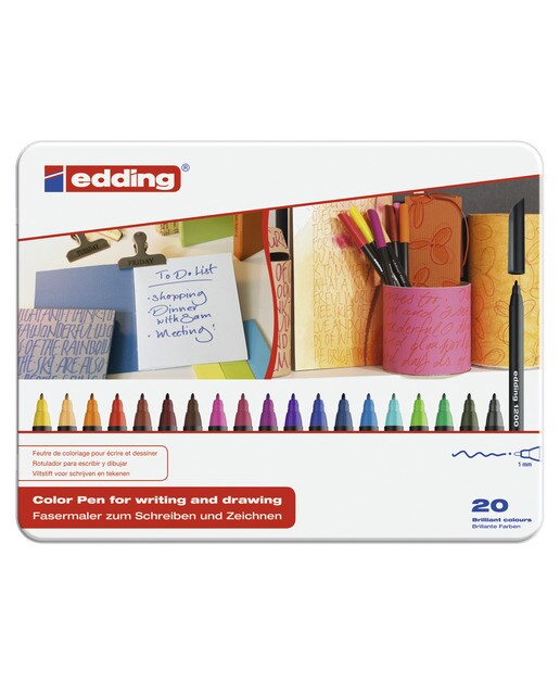 Pack 20 Rotuladores Edding 1200 1