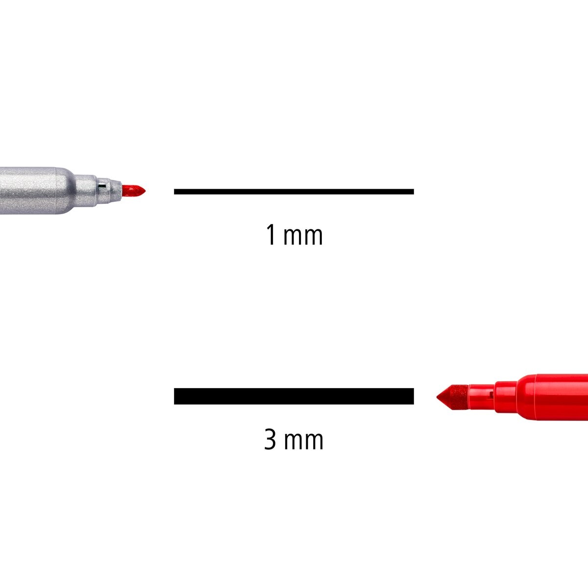 10 Marcadores Laváveis de Ponta Dupla Noris Club Staedtler Multicolor 2